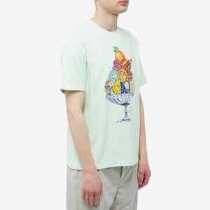 Casablanca Tennis Club Celestial Pyramid Pale Green Graphic T-Shirt, L